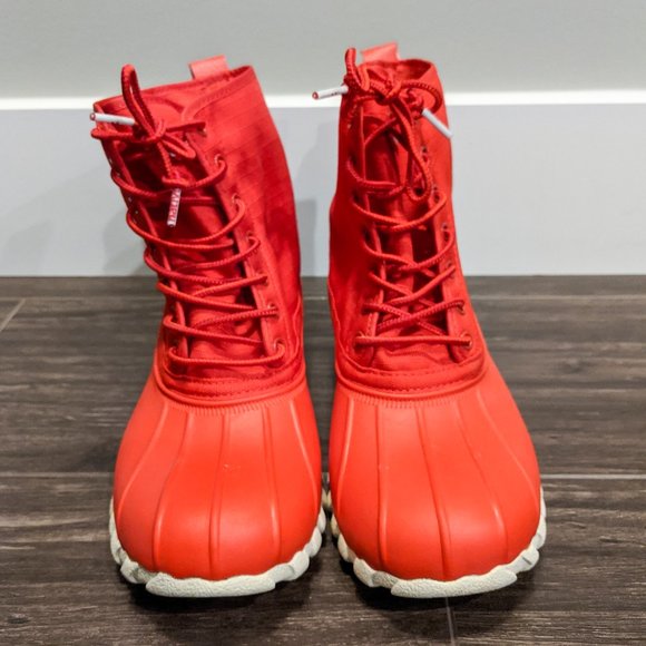 Native Shoes Fire Red Jimmy Boot Womens Size 6 - Picture 7 of 11